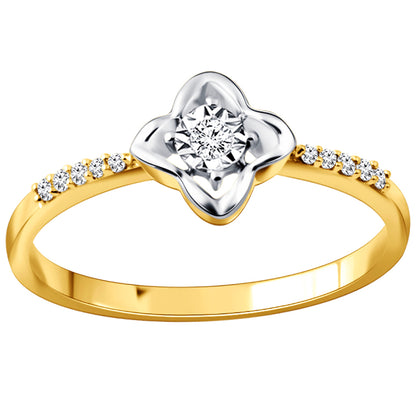 10K 0.07CT D-LADIES RINGs