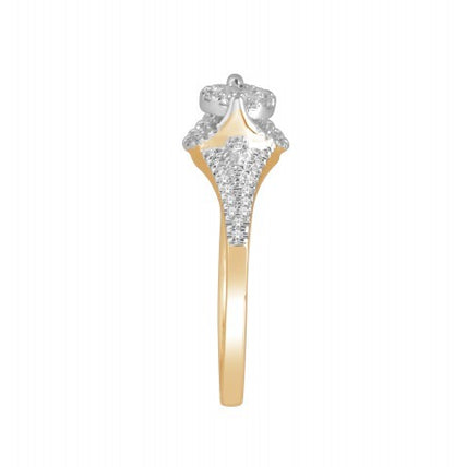 10K 0.33CT D-LADIES RINGS