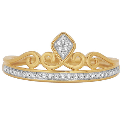 10K 0.10CT D-LADIES RINGS