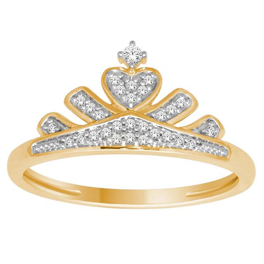 10K 0.10CT D-LADIES RINGS