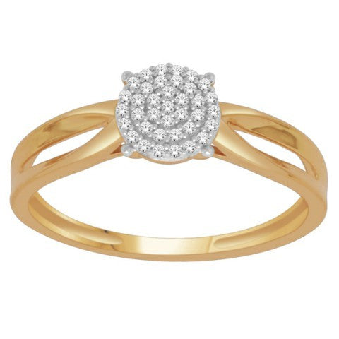 10K 0.10CT D-LADIES RINGS