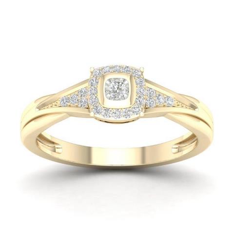 10K 0.10CT D-LADIES RINGS