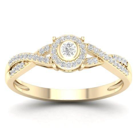 10K 0.10CT D-LADIES RINGS