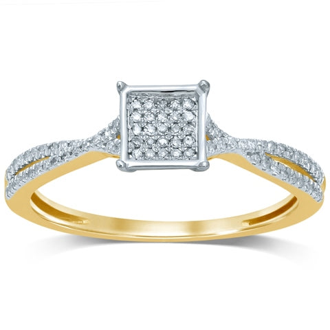 10K 0.13-0.14CT D-LADIES RINGS
