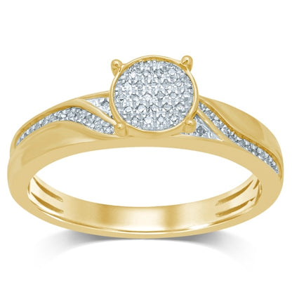 10K 0.10-0.11CT D-LADIES RINGS