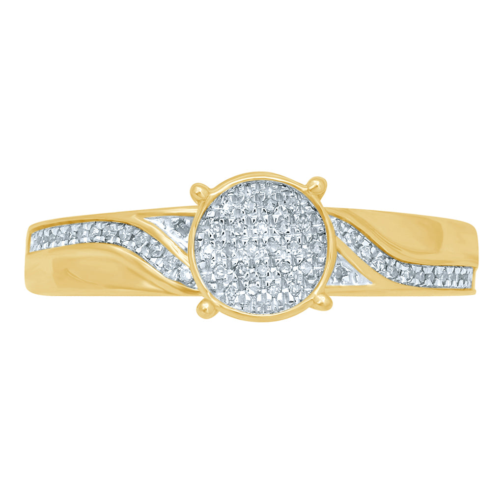10K 0.10-0.11CT D-LADIES RINGS