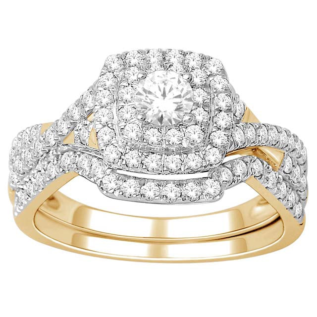 14K 0.90CT D-LADIES RINGS