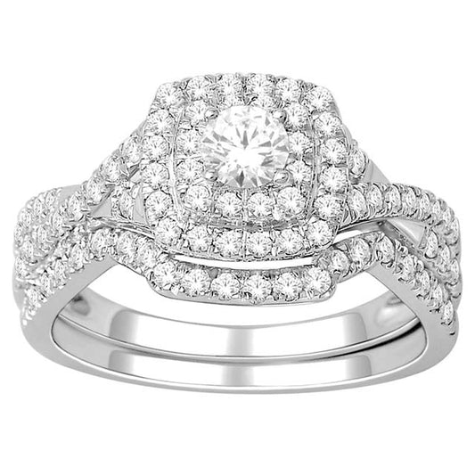 14KT 0.90CT D-LADIES RING