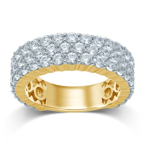 10K 5.46-5.53CT D-DARK MENS BANDS