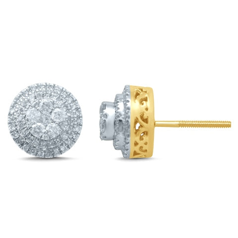 10K 0.47-0.55CT D-EARRINGS