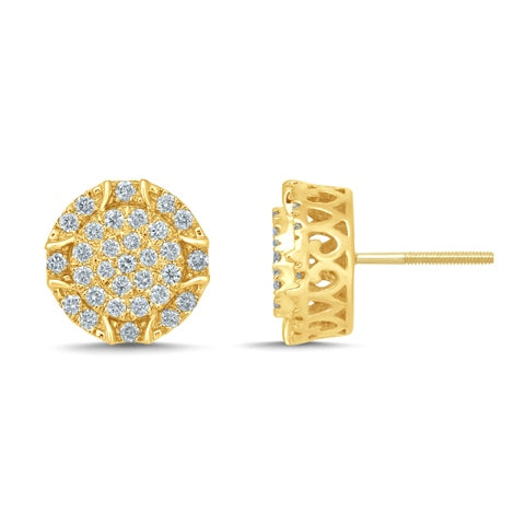 SPL PRICE: 10K 0.72-0.80CT D-DARK EARRINGS