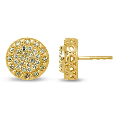 SPL PRICE: 10K 0.72-0.79CT D-DARK EARRINGS