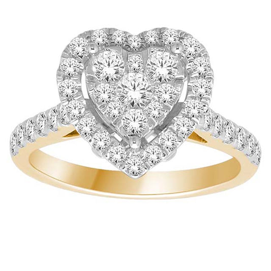 14K 1.00CT D-LADIES RINGS