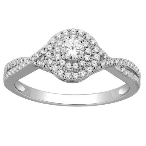 10K 0.41CT D-LADIES RINGS
