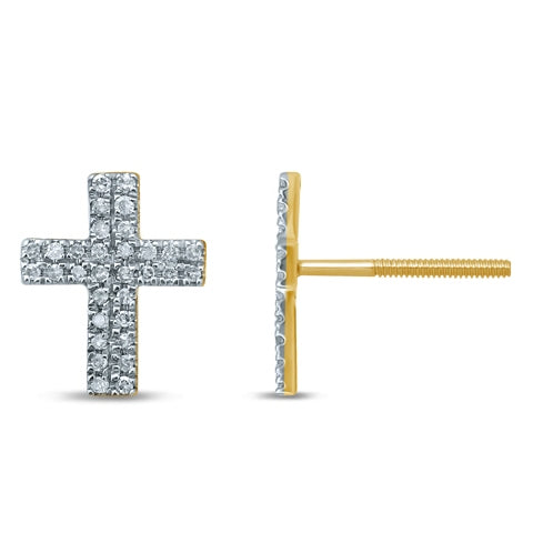 10K 0.14-0.16CT D-EARRINGS