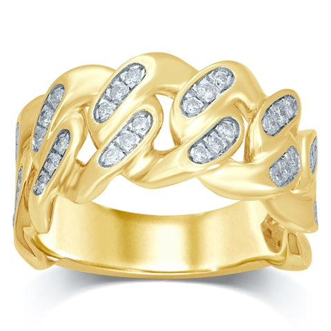 10K 0.72-0.80CT D-MENS BANDS