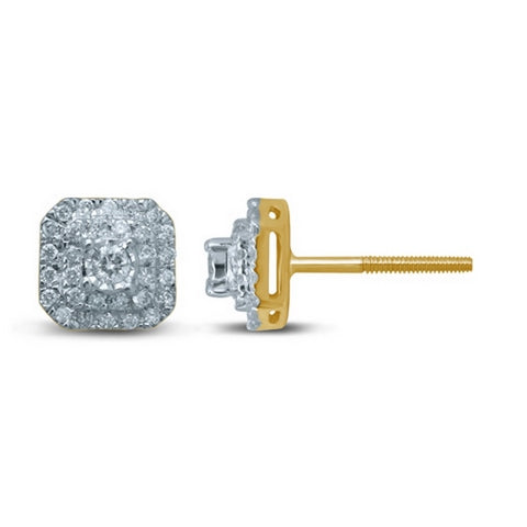 10K 0.31-0.36CT D-EARRING