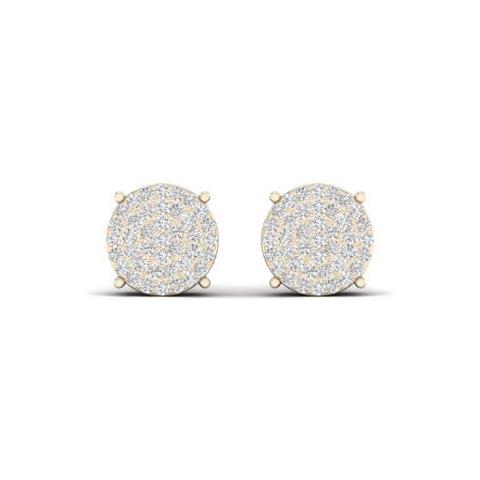 10K 0.20CT D-EARRINGS