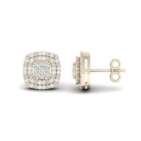 10K 0.20CT D-EARRINGS